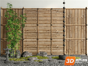 Folding screen Skp Files 